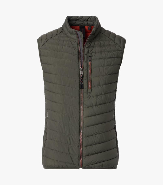 Стеганый жилет на молнии Casa Moda