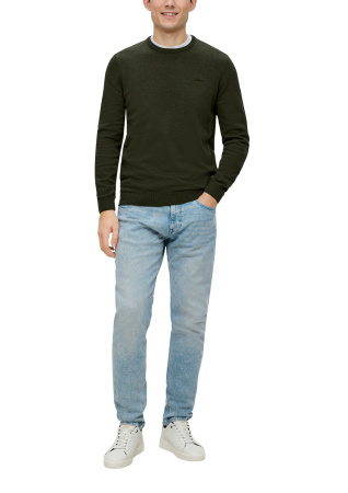 Базовый хлопковый джемпер S.Oliver