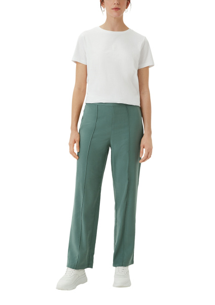 Брюки цвета шалфей из лиоцелля CommaCi