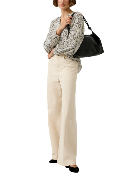 Блуза из вискозы с V-вырезом S.Oliver