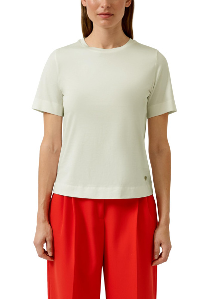 Футболка свободного кроя из мерсеризованного хлопка S.Oliver