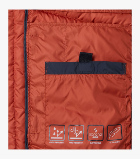 Стеганый жилет темно-синего цвета Casa Moda