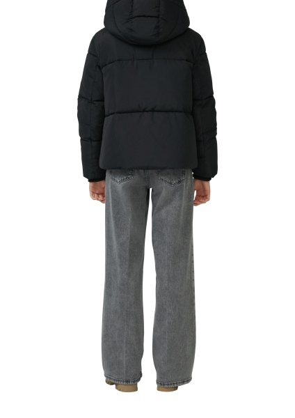 Теплая укороченная куртка с воротником с подкладом из искусственного меха S.Oliver