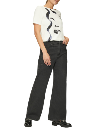 Футболка с оригинальным принтом S.Oliver