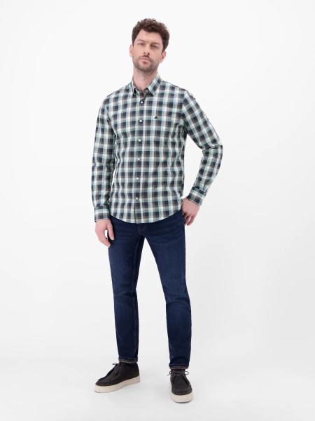 Сорочка в клетку с длинным рукавом Lerros