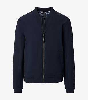 Ветровка-бомбер темно-синяя Venti