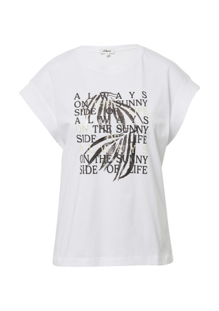 Футболка с принтом S.Oliver 