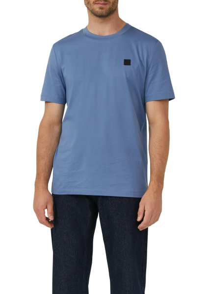 Футболка из мерсеризованного хлопка с логотипом S.Oliver