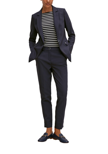 Приталенный жакет темно-синего цвета Comma