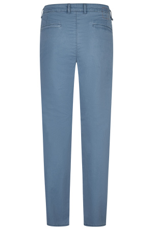 Стрейчевые летние брюки серо-голубого цвета Harvey Hattric