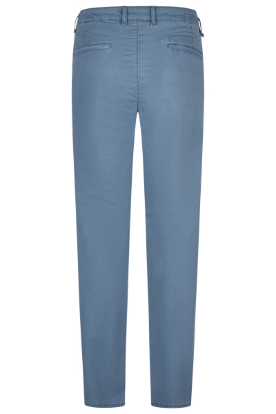 Стрейчевые летние брюки серо-голубого цвета Harvey Hattric