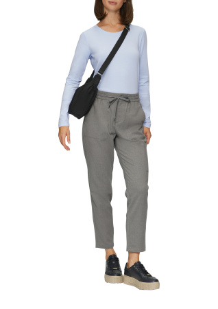 Лонгслив голубого цвета из хлопка S.Oliver