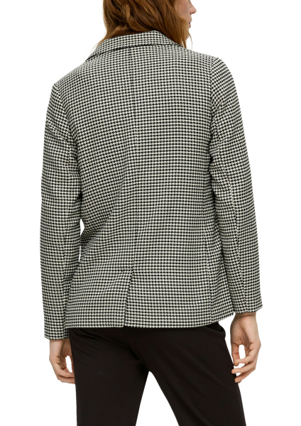 Жакет в мелкую гусиную лапку S.Oliver