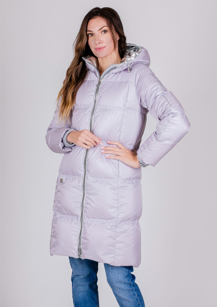 Пуховик Severina серебряный Avi