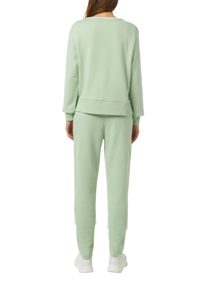 Свитшот с вышивкой в тон Comma Ci