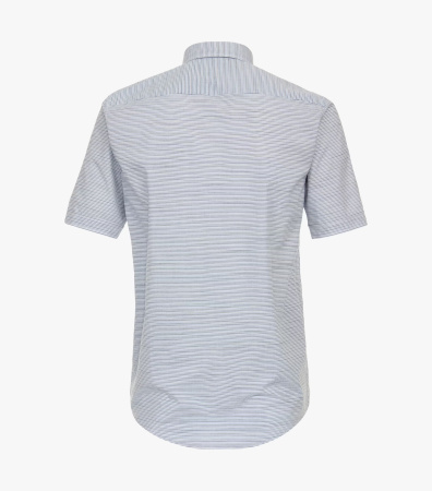 Сорочка с коротким рукавом из смеси льна и хлопка casual fit Casa Moda