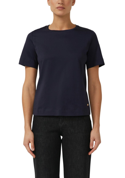 Футболка свободного кроя из мерсеризованного хлопка S.Oliver