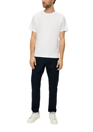 Темно-синие брюки со структурой S.Oliver