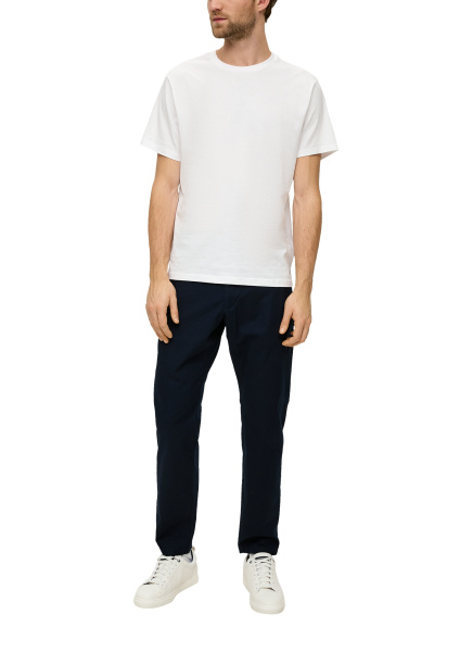 Темно-синие брюки со структурой S.Oliver