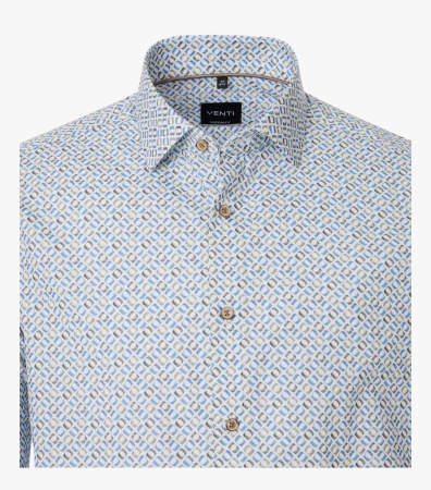 Cорочка с принтом приталенная modern fit Venti