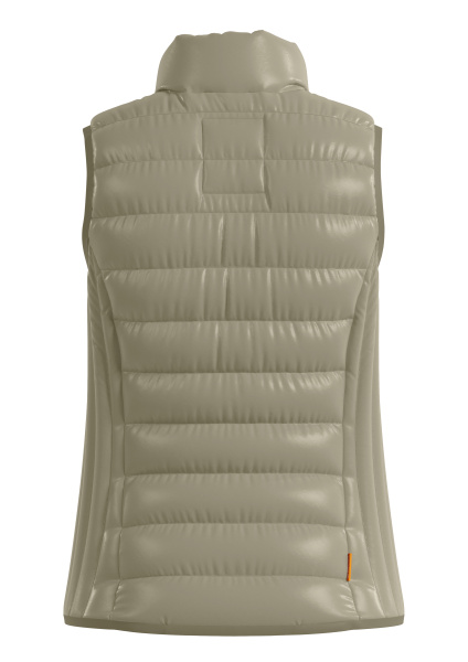 Стеганый жилет бронзового цвета QS by S.Oliver