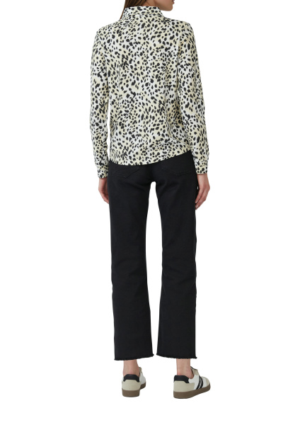 Трикотажная блуза с принтом цвета  S.Oliver