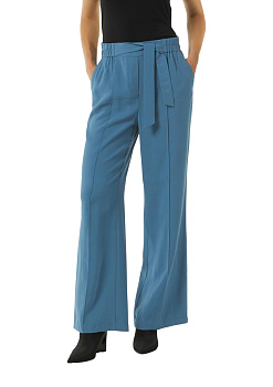 Широкие брюки из струящейся вискозы Comma