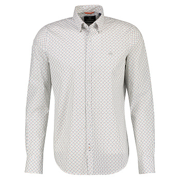 Стрейчевая сорочка с длинным рукавом  Lerros