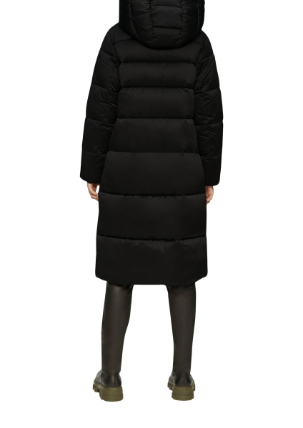 Пальто утепленное темно-синего цвета S.Oliver