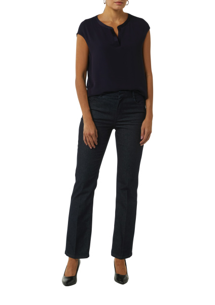 Блузка-топ с атласной отделкой Comma