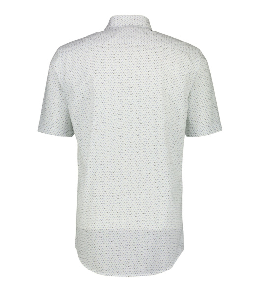 Белая хлопковая сорочка с орнаментом Lerros