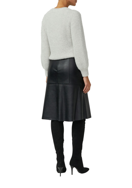 Юбка А-образной формы из экокожи S.Oliver