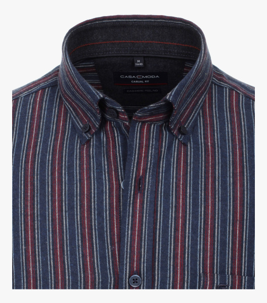 Сорочка с оптикой фланели Casa Moda