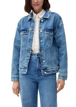 Джинсовый жакет свободного кроя S.Oliver