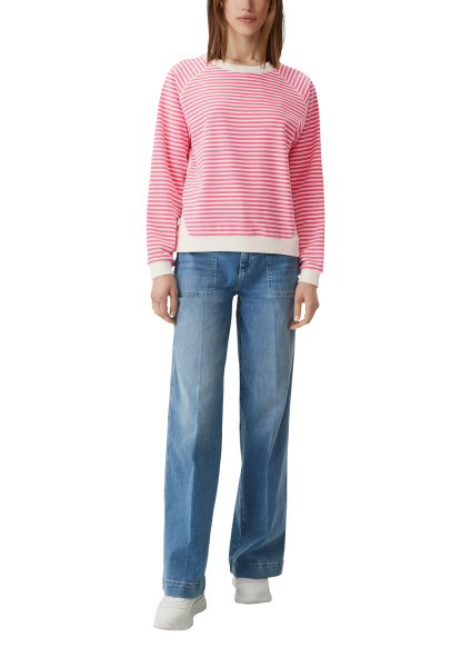 Модный свитшот в полоску CommaCi