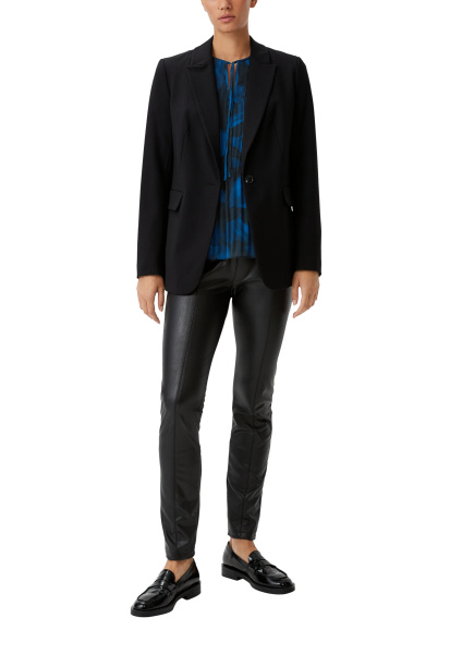 Шифоновая блуза-плиссе Comma