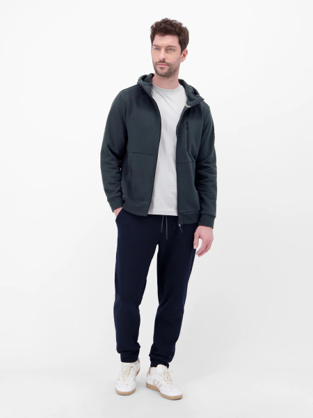 Свитшот на молнии с капюшоном Lerros