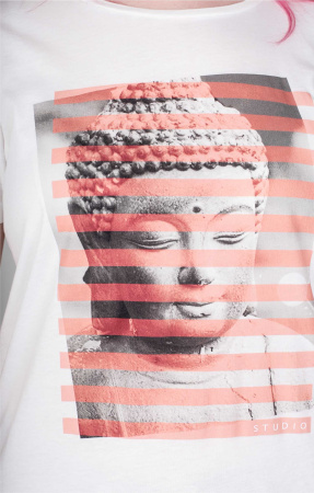 Футболка хлопковая с принтом Via Appia