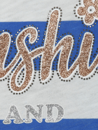 Футболка в широкую полоску Via Appia 