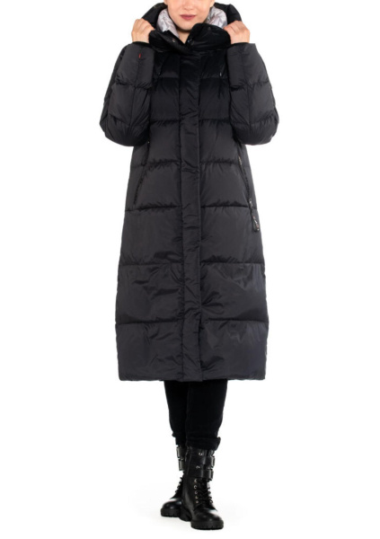 Пуховик из стрейчевой ткани Selena  Avi