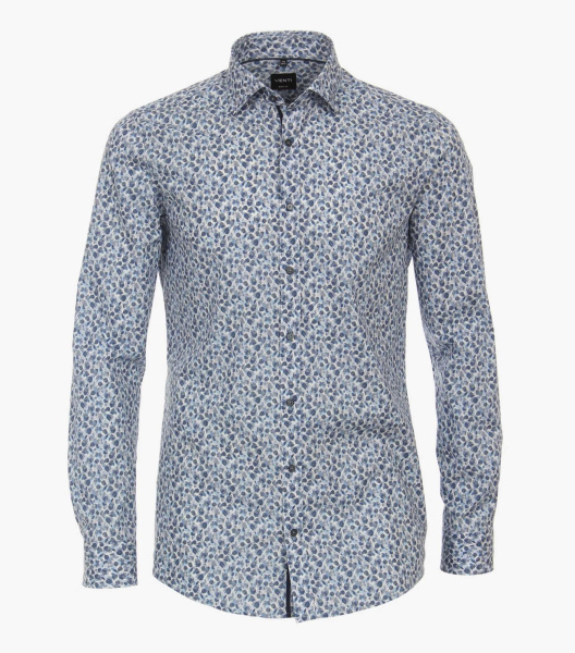 Сорочка body fit с орнаментом Venti