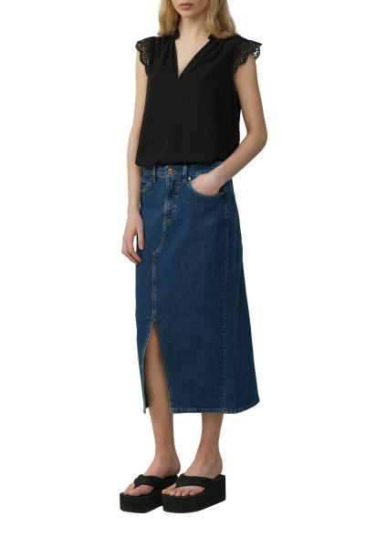 Блузка-топ с кружевными рукавами S.Oliver QS