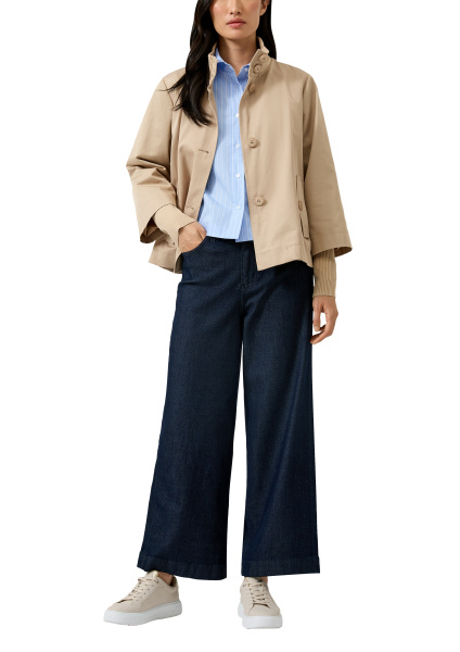 Укороченная блуза из поплина S.Oliver