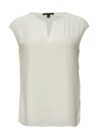 Блузка-топ с атласной отделкой Comma
