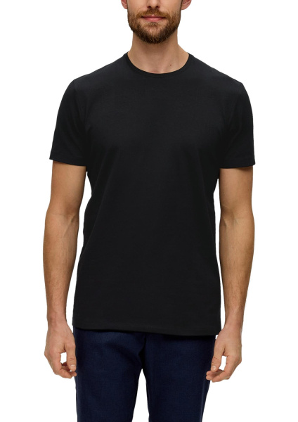 Базовая футболка из хлопка с эластаном S.Oliver