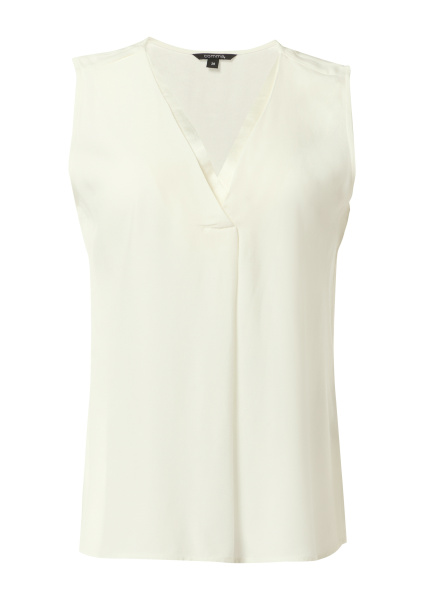 Блуза без рукава с V-вырезом Comma
