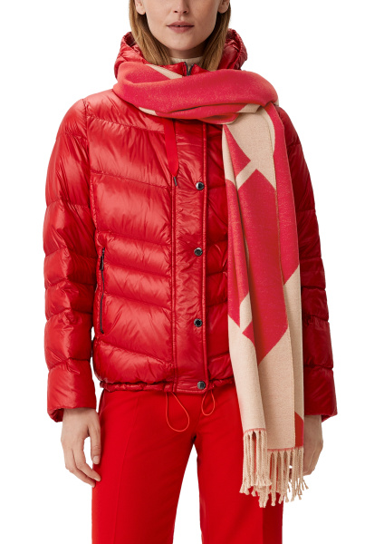 Шарф с принтом Comma