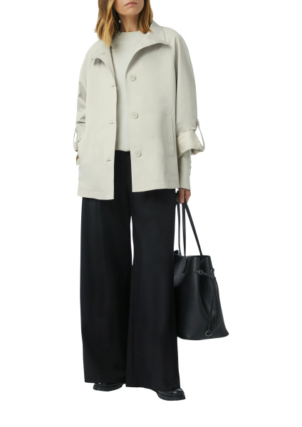 Плащ А-образной формы с отложными рукавами Comma