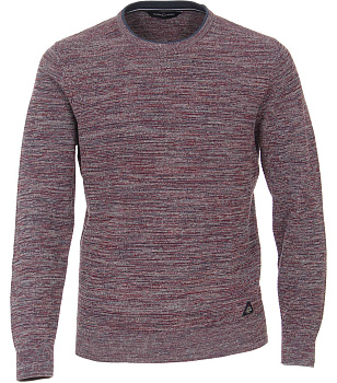 Меланжевый джемпер Casa Moda