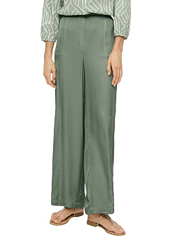 Широкие брюки-карго из вискозы S.Oliver